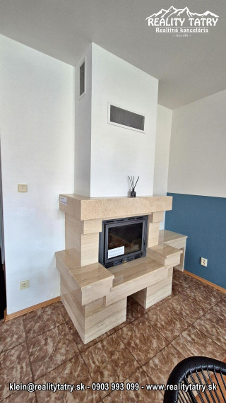 Mezonetový byt 3 izbový s loggiou, krbom a garážovým státím v širšom centre - ODPORÚČAME !!!