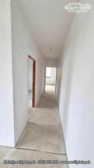 NOVÉ 3 izbové BYTY V CENTRE POPRADU - TOP LOKALITA, Výhľad - ODPORÚČAME !!!