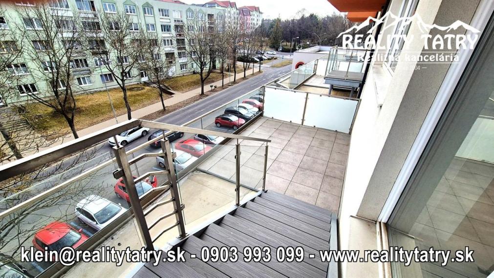 NOVÉ 3 izbové BYTY V CENTRE POPRADU - TOP LOKALITA, Výhľad - ODPORÚČAME !!!