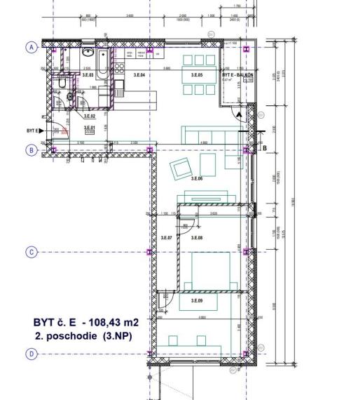 NOVÉ 3 izbové BYTY V CENTRE POPRADU - TOP LOKALITA, Výhľad - ODPORÚČAME !!!