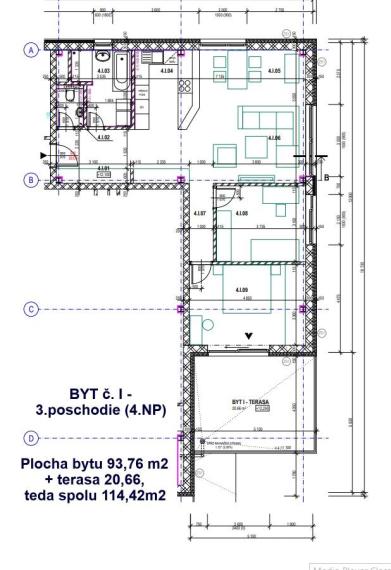 NOVÉ 3 izbové BYTY V CENTRE POPRADU - TOP LOKALITA, Výhľad - ODPORÚČAME !!!