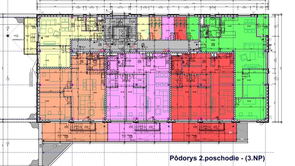 NOVÉ 3 izbové BYTY V CENTRE POPRADU - TOP LOKALITA, Výhľad - ODPORÚČAME !!!