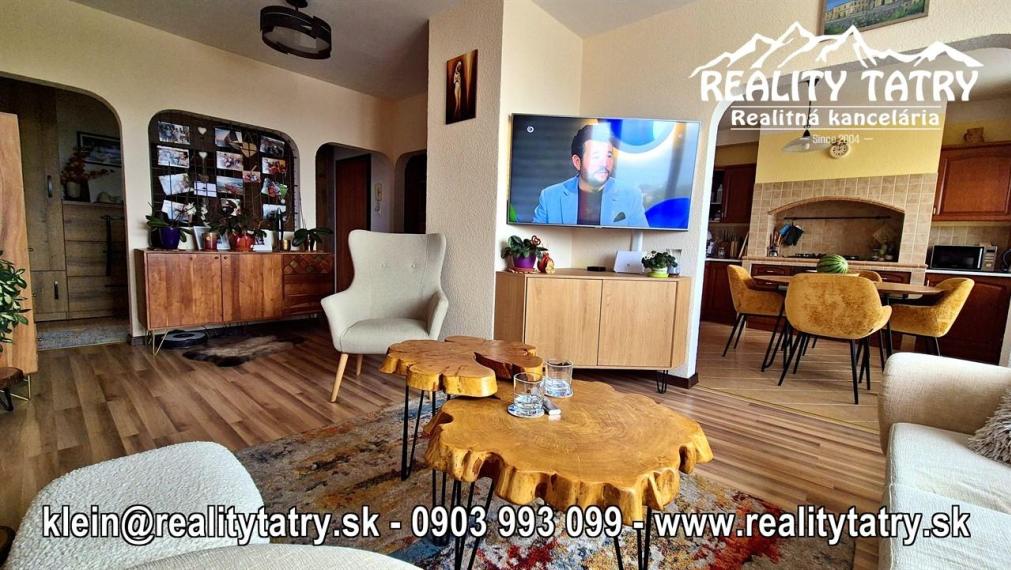 Byt 3 izbový s loggiou 78 m2 blízko centra v Poprade, rozsiahla rekonštrukcia, TOP STAV - ODPORÚČAME !!!