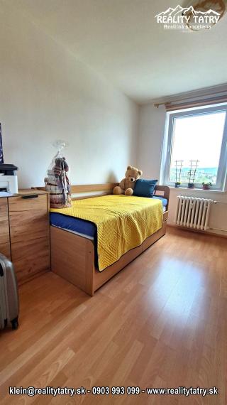 Byt 3 izbový s loggiou 78 m2 blízko centra v Poprade, rozsiahla rekonštrukcia, TOP STAV - ODPORÚČAME !!!