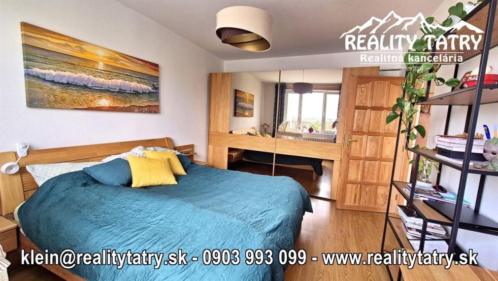 Byt 3 izbový s loggiou 78 m2 blízko centra v Poprade, rozsiahla rekonštrukcia, TOP STAV - ODPORÚČAME !!!