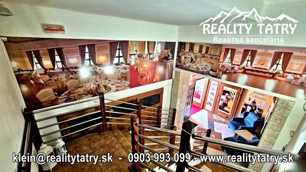 Reštaurácia REDUTA - Jedinečná investičná príležitosť v srdci Popradu - TOP PONUKA, TOP LOKALITA - ODPORÚČAME !!!