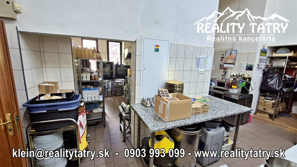 Reštaurácia REDUTA - Jedinečná investičná príležitosť v srdci Popradu - TOP PONUKA, TOP LOKALITA - ODPORÚČAME !!!