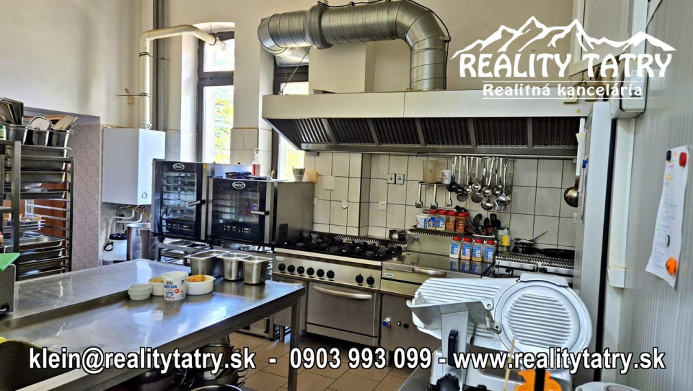 Reštaurácia REDUTA - Jedinečná investičná príležitosť v srdci Popradu - TOP PONUKA, TOP LOKALITA - ODPORÚČAME !!!