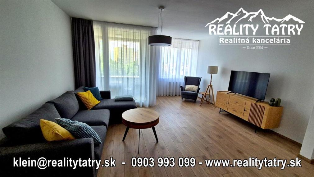 Exkluzívny 2 izbový byt s terasou v novostavbe Karpatská residence v Poprade - TOP STAV, TOP VÝHĽAD a LOKALITA !!!