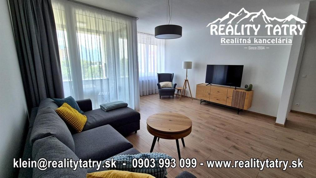 Exkluzívny 2 izbový byt s terasou v novostavbe Karpatská residence v Poprade - TOP STAV, TOP VÝHĽAD a LOKALITA !!!