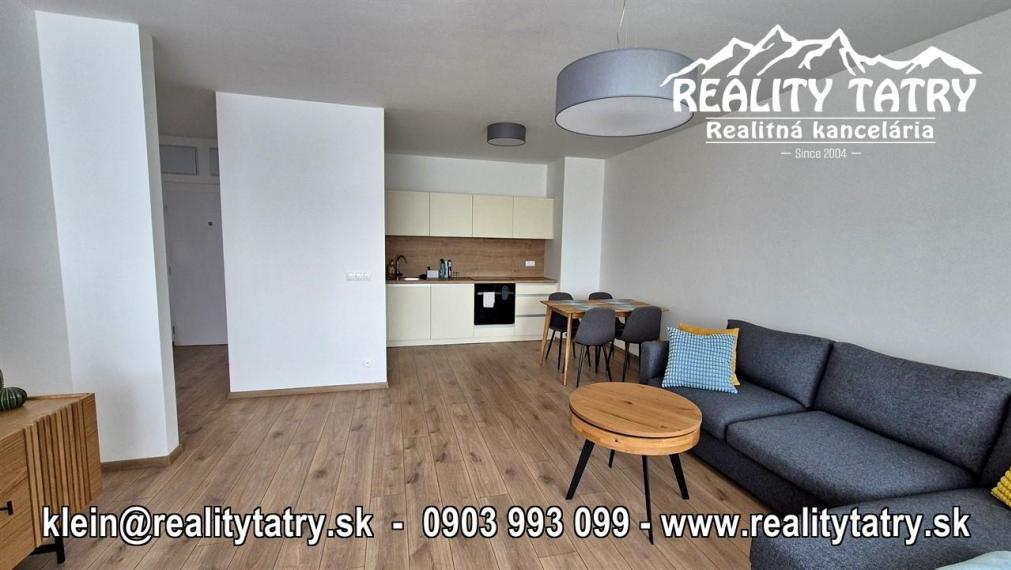 Exkluzívny 2 izbový byt s terasou v novostavbe Karpatská residence v Poprade - TOP STAV, TOP VÝHĽAD a LOKALITA !!!