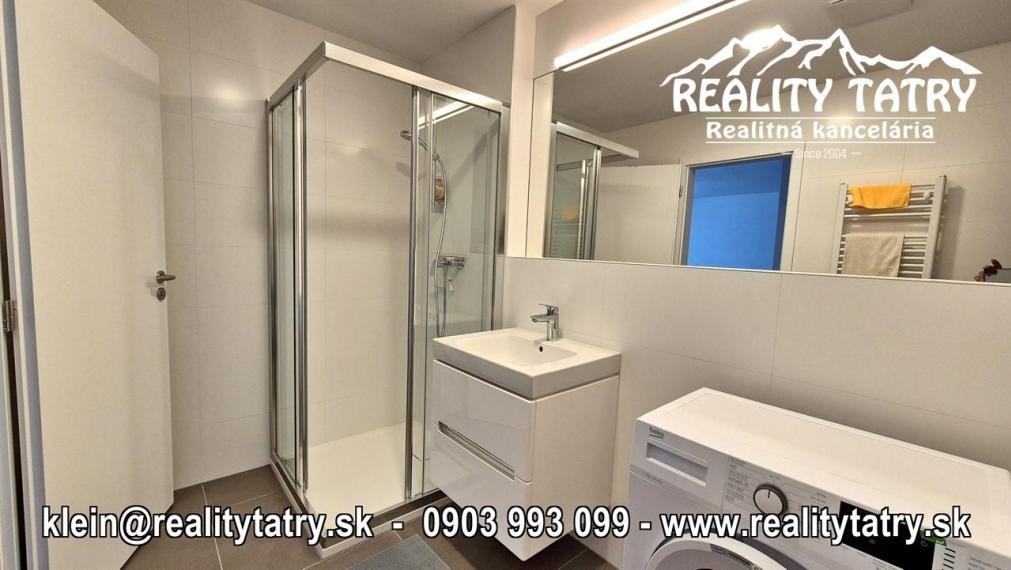 Exkluzívny 2 izbový byt s terasou v novostavbe Karpatská residence v Poprade - TOP STAV, TOP VÝHĽAD a LOKALITA !!!