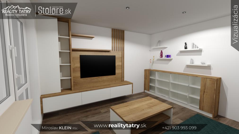 Slnečný 3 izbový byt s loggiou - Kompletná rekonštrukcia - TICHÉ PROSTREDIE, TOP STAV a LOKALITA !!!