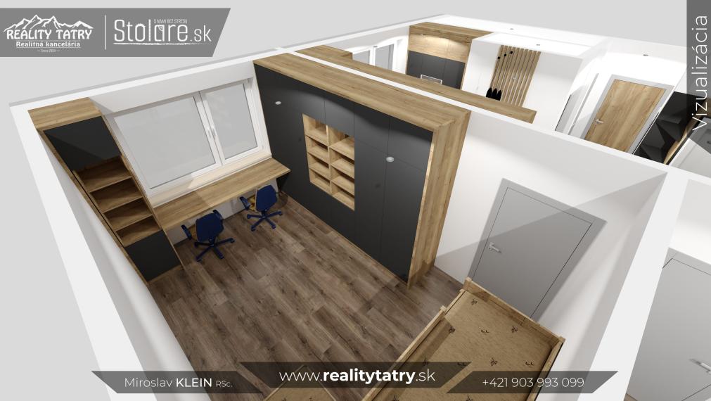 Slnečný 3 izbový byt s loggiou - Kompletná rekonštrukcia - TICHÉ PROSTREDIE, TOP STAV a LOKALITA !!!