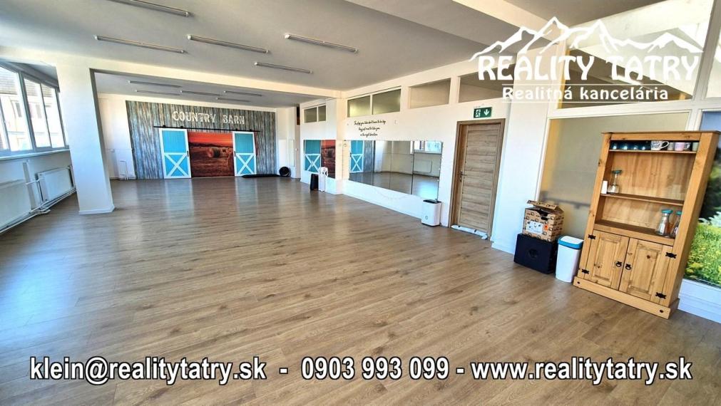 Obchodné priestory 140 m2 v Poprade blízko centra - ODPORÚČAME !!!