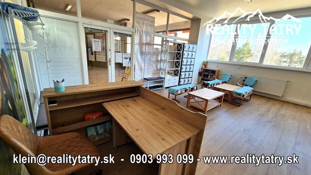 Obchodné priestory 140 m2 v Poprade blízko centra - ODPORÚČAME !!!