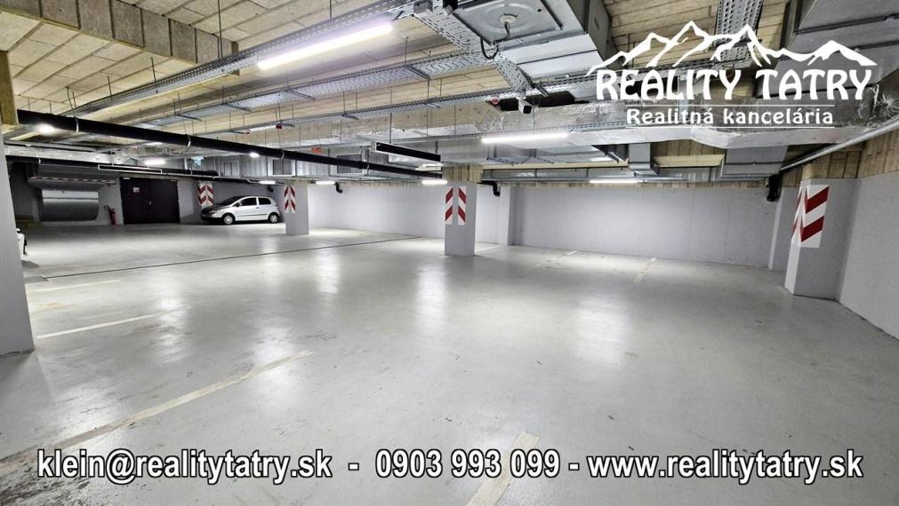 Garážové státie v novostavbe Karpatská residence v Poprade - TOP STAV a LOKALITA !!!