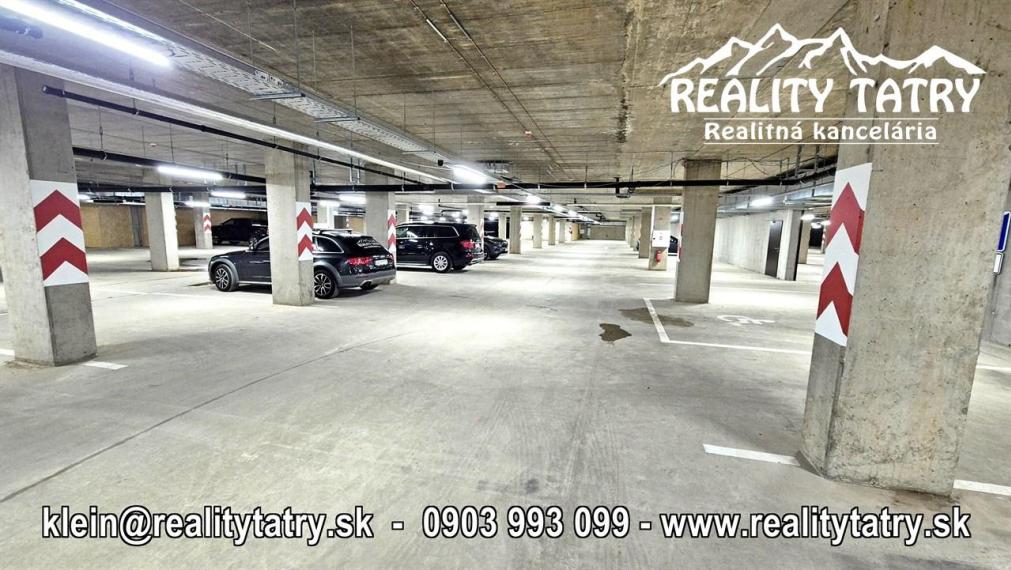 Garážové státie v novostavbe Karpatská residence v Poprade - TOP STAV a LOKALITA !!!
