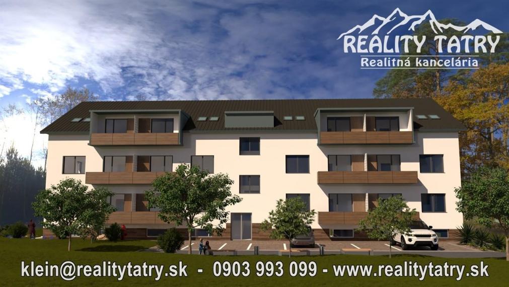 Predaj bytov v štandarde za cenu holobytu !!! - Apartmán 2 izbový s balkónom 47,70 m2 vo Východnej - NOVOSTAVBA, TOP CENA !!!