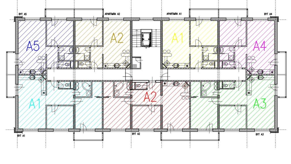Predaj bytov v štandarde za cenu holobytu !!! - Apartmán 2 izbový s balkónom 47,70 m2 vo Východnej - NOVOSTAVBA, TOP CENA !!!