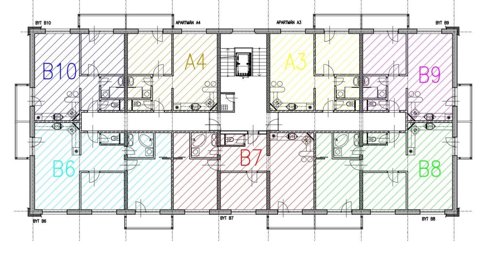 Predaj bytov v štandarde za cenu holobytu !!! - Apartmán 2 izbový s balkónom 47,70 m2 vo Východnej - NOVOSTAVBA, TOP CENA !!!