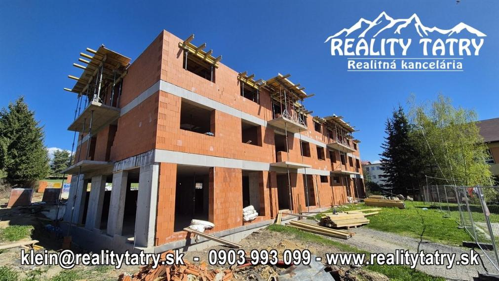 Predaj bytov v štandarde za cenu holobytu !!! - Apartmán 2 izbový s balkónom 47,70 m2 vo Východnej - NOVOSTAVBA, TOP CENA !!!