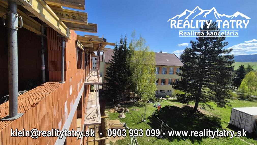 Predaj bytov v štandarde za cenu holobytu !!! - Apartmán 2 izbový s balkónom 47,70 m2 vo Východnej - NOVOSTAVBA, TOP CENA !!!