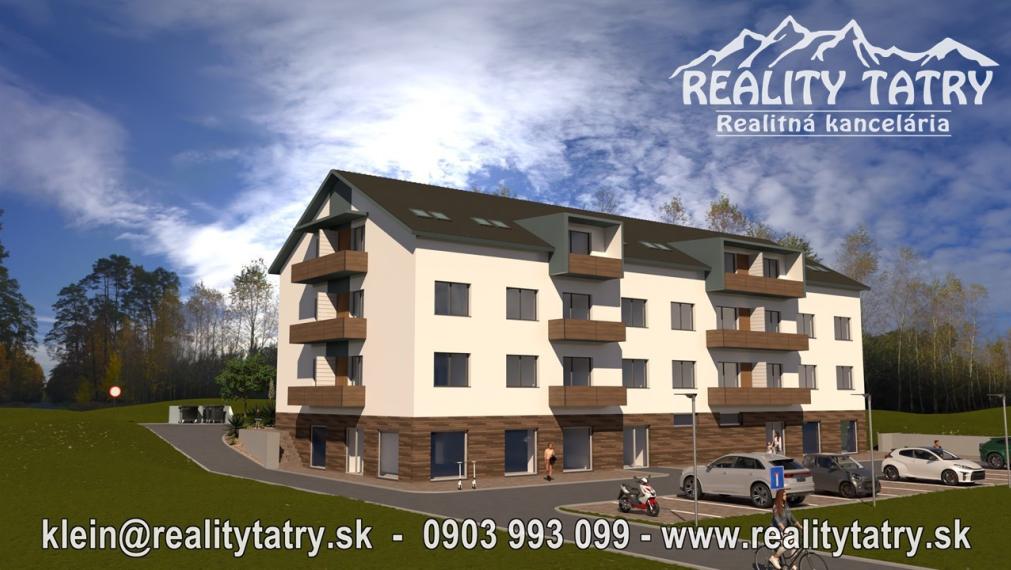 Predaj bytov v štandarde za cenu holobytu !!! - Byt 3 izbový s balkónom 70 m2 vo Východnej - NOVOSTAVBA !!!