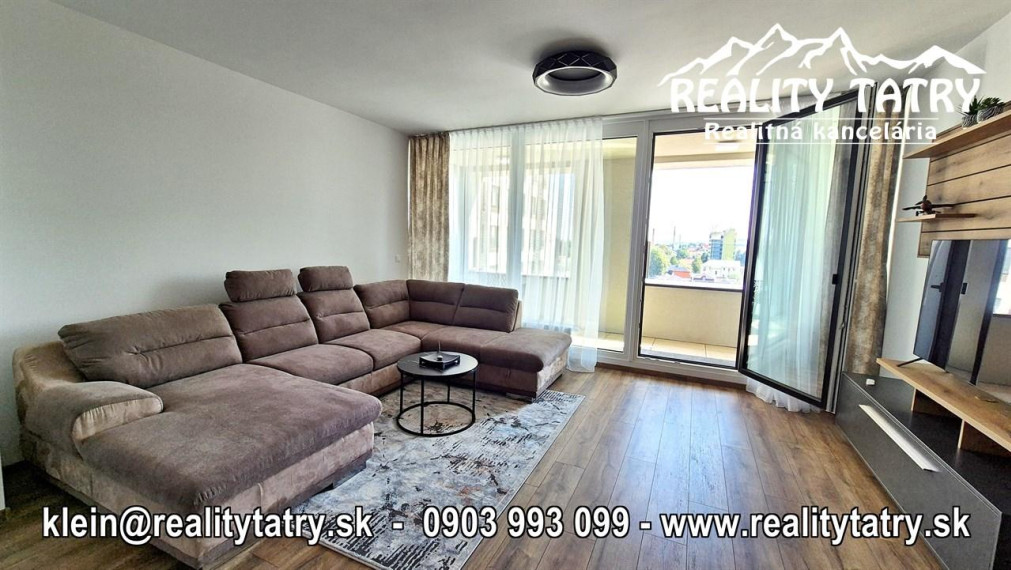 Exkluzívny 3 izbový byt s terasou v novostavbe Karpatská residence v Poprade - TOP STAV a LOKALITA !!!