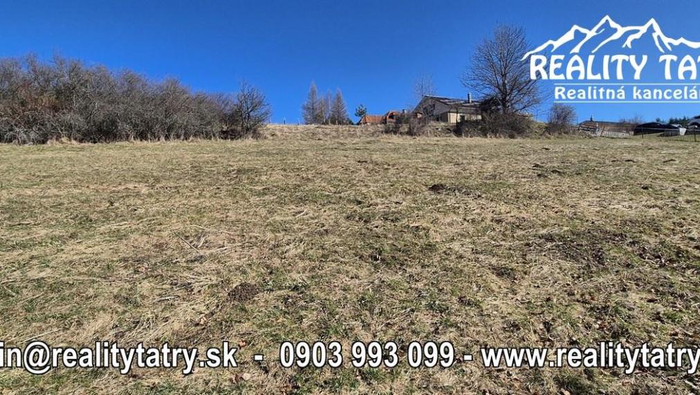 Nádherný stavebný pozemok - TOP VÝHĽAD - Uloža / LEVOČA -  ODPORÚČAME !!!