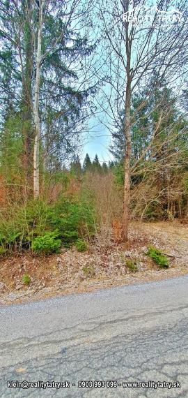 Rekreačný pozemok v lokalite Zahájnica 2700 m2 - Pekné tiché prostredie v lese - ODPORÚČAME !!!