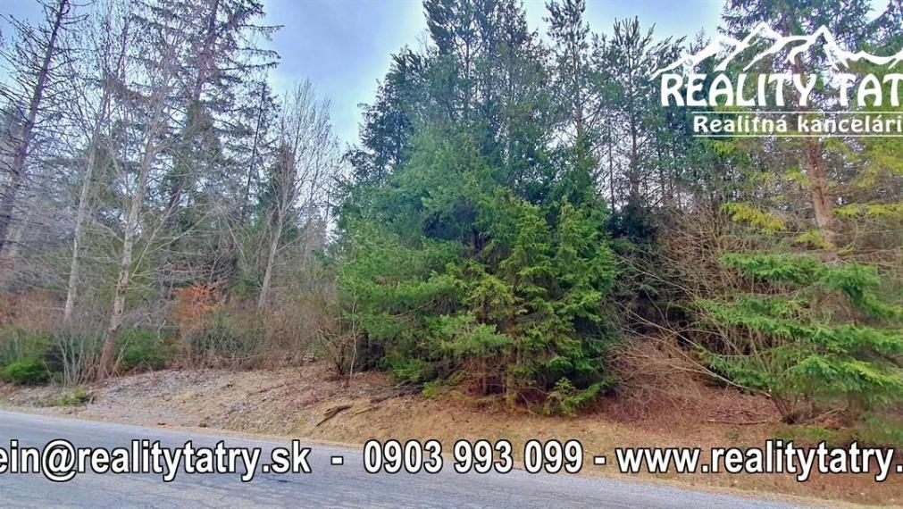 Rekreačný pozemok v lokalite Zahájnica 2700 m2 - Pekné tiché prostredie v lese - ODPORÚČAME !!!