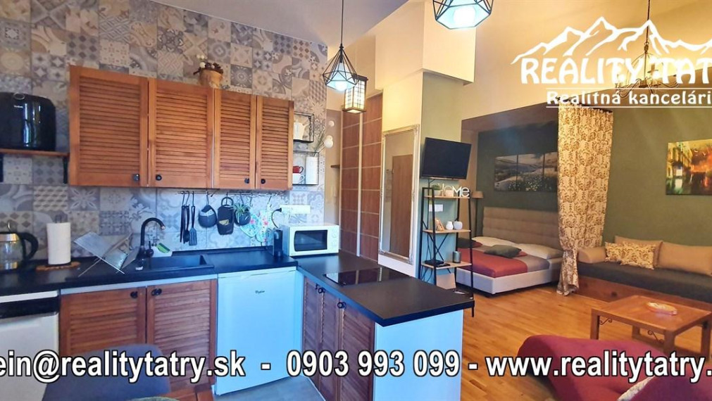 Apartmán s nádherným výhľadom na Slavkovský štít v Starom Smokovci TOP STAV, TOP LOKALITA - ODPORÚČAME !!!