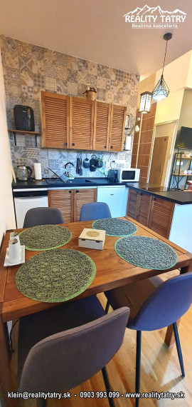 Apartmán s nádherným výhľadom na Slavkovský štít v Starom Smokovci TOP STAV, TOP LOKALITA - ODPORÚČAME !!!