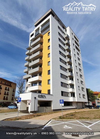 Byt 2 izbový s terasou v novostavbe EDEN - TOP STAV a LOKALITA - ODPORÚČAME !!!