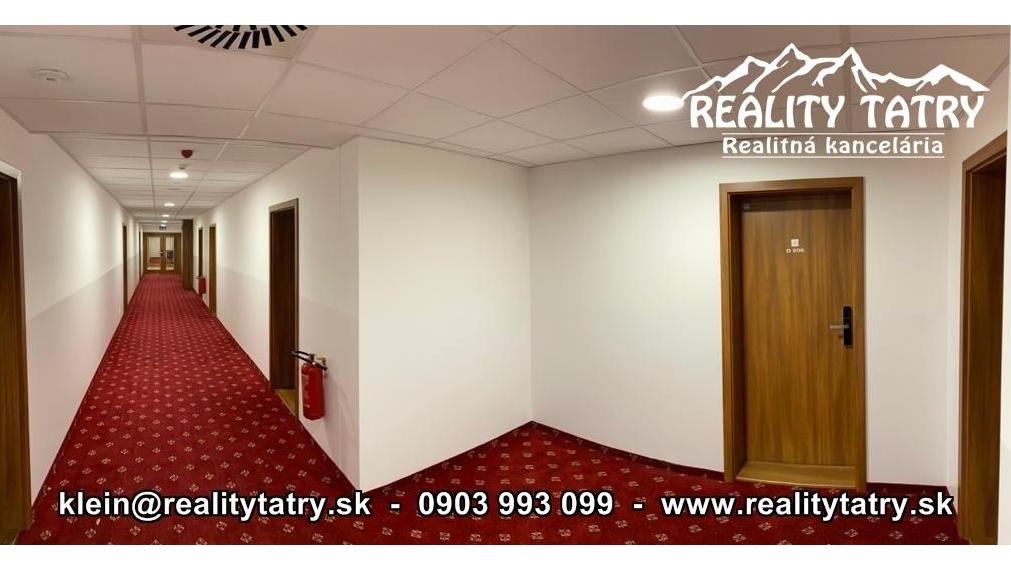 Apartmán v Starom Smokovci HREBIENOK Resort - TOP KVALITA A STAV - ODPORÚČAME !!!