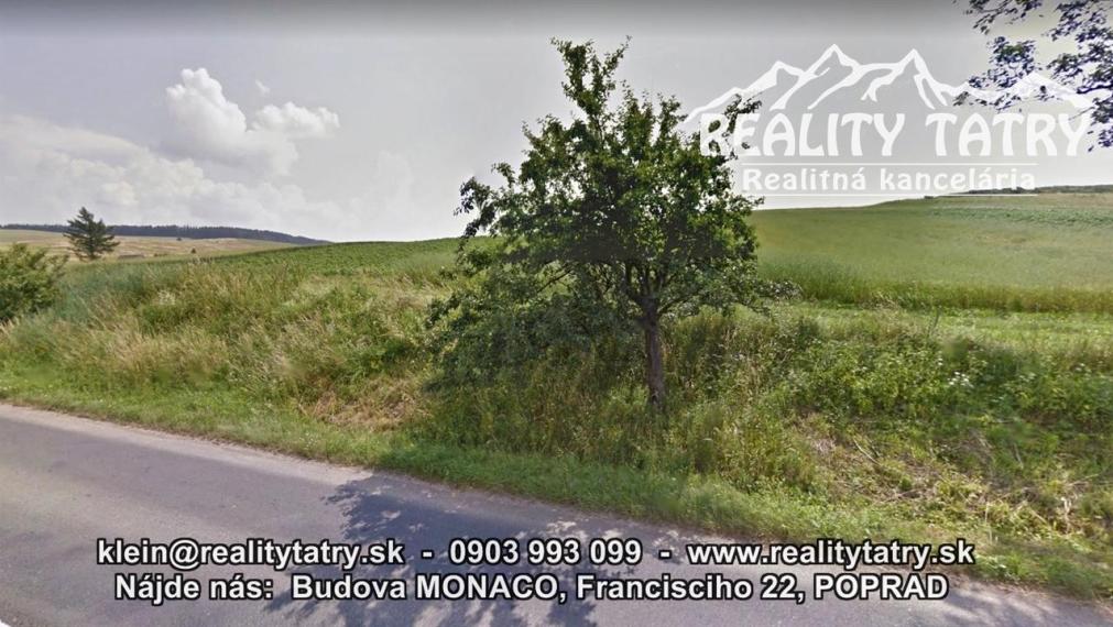 Pozemok vhodný na investíciu s možnosťou výstavby IBV v obci ABRAHÁMOVCE - Výhodná investícia - ODPORÚČAME !!!