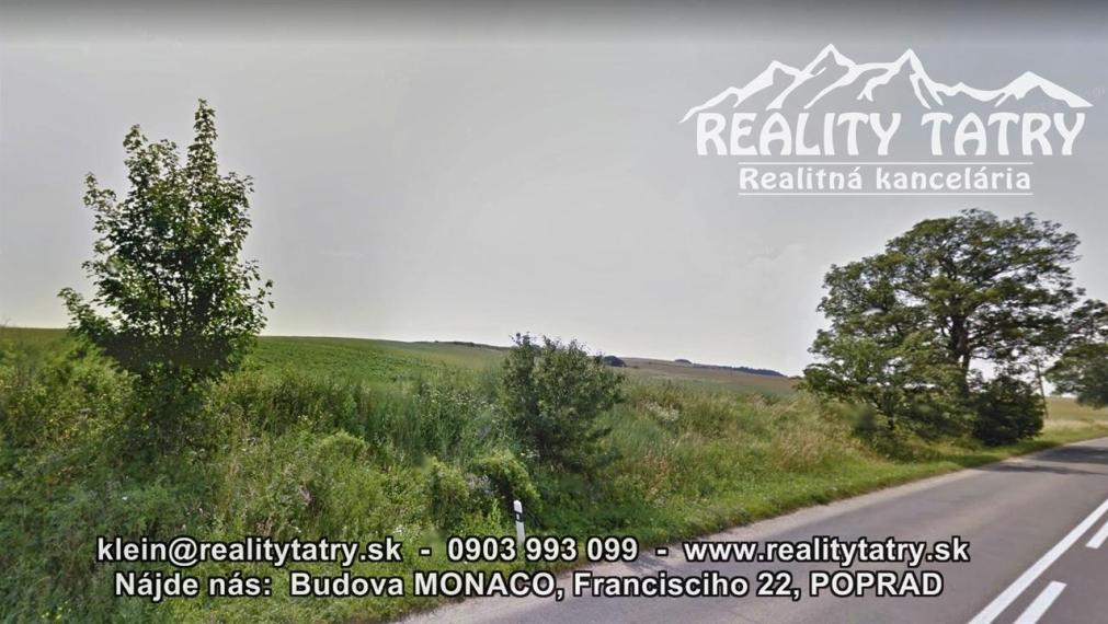 Pozemok vhodný na investíciu s možnosťou výstavby IBV v obci ABRAHÁMOVCE - Výhodná investícia - ODPORÚČAME !!!