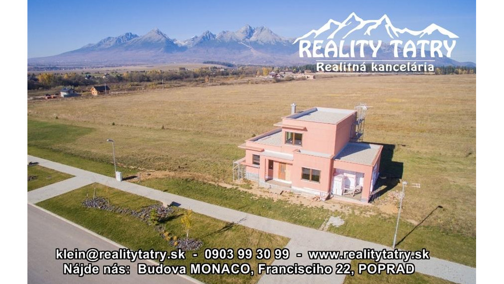 AKCIOVÁ CENA !!! - Stavebné pozemky v Top lokalite s kompletnými IS a kompletnou infraštruktúrou vo Veľkej Lomnici !!!