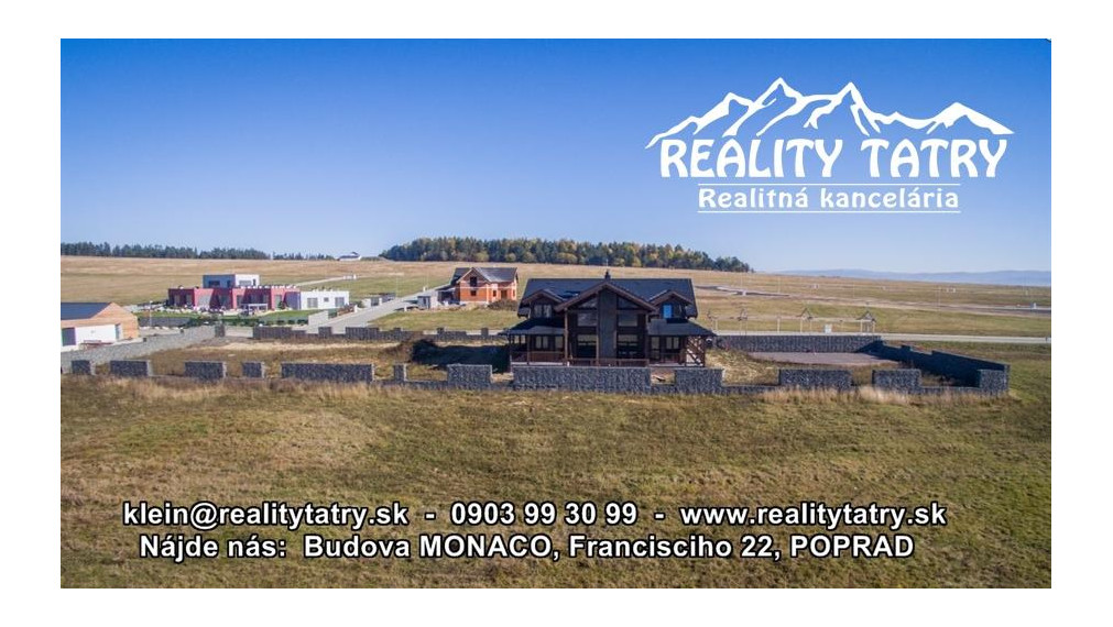 AKCIOVÁ CENA !!! - Stavebné pozemky v Top lokalite s kompletnými IS a kompletnou infraštruktúrou vo Veľkej Lomnici !!!