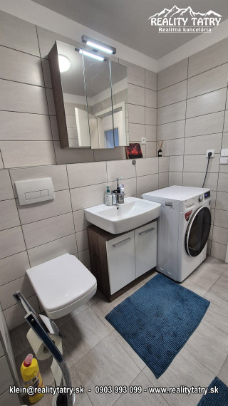 Byt 1 izbový s balkónom - kompletne zariadený v Poprade - TOP STAV - NOVOSTAVBA - ODPORÚČAME !!!