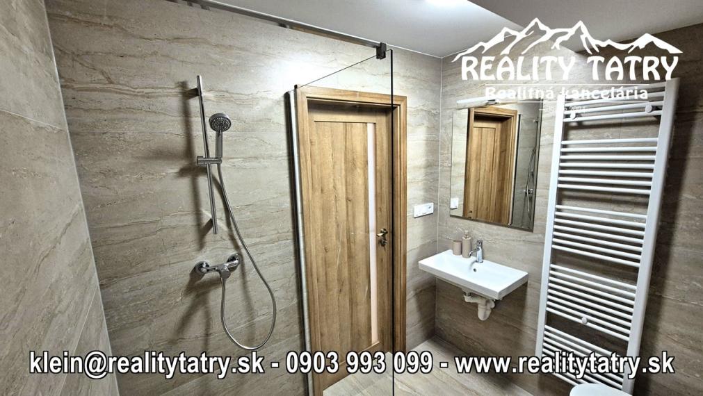 EXKLUZÍVNY 3 izbový byt s Terasou, Saunou, Vonkajším parkovacím státím a BEZBARIÉROVÝM PRÍSTUPOM - TOP STAV, NOVOSTAVBA !!!