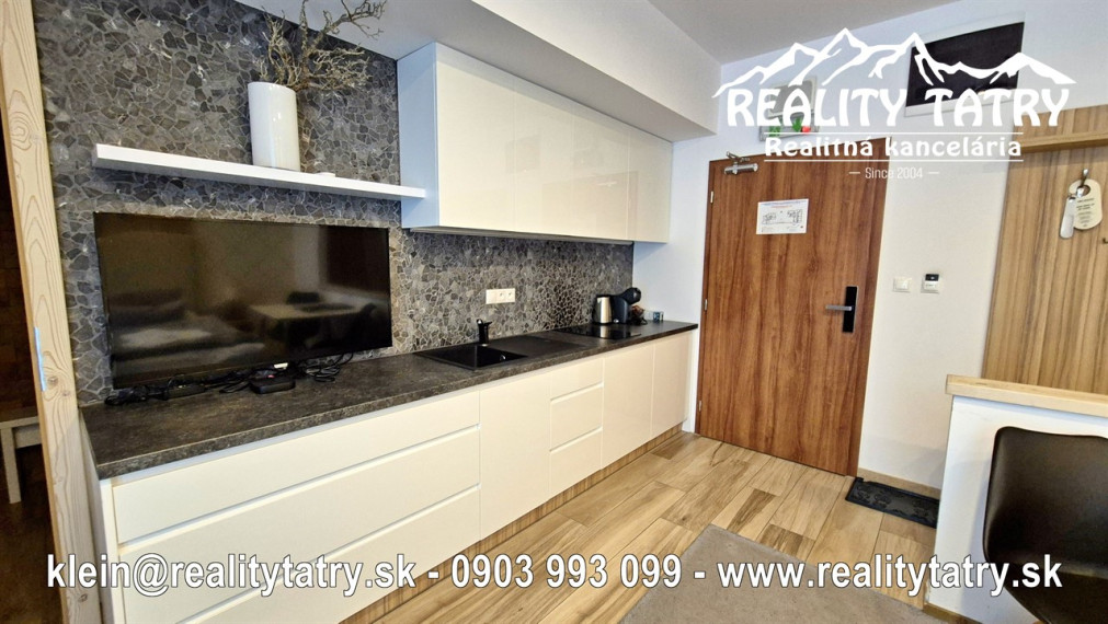 Apartmán s terasou v Starom Smokovci HREBIENOK Rezort I. - TOP KVALITA A STAV - ODPORÚČAME !!!