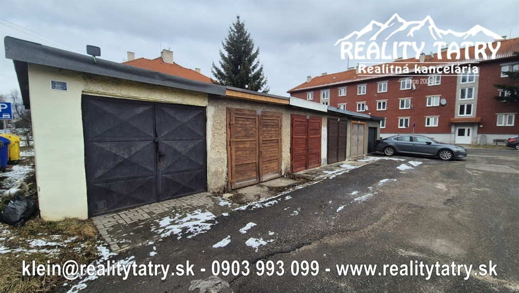 Garáž vo Svite, čiastočná rekonštrukcia - okamžite voľná