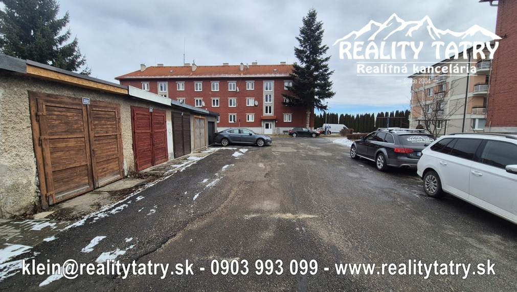 Garáž vo Svite, čiastočná rekonštrukcia - okamžite voľná