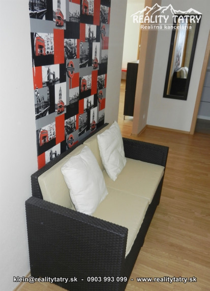 Byt 3 izbový s balkónom 91 m2 - kompletne zariadený v Poprade - ODPORÚČAME !!!