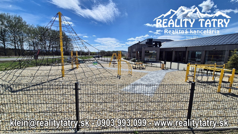 Stavebný pozemok 616 m2 vo Veľkej Lomnice - lokalita NATUR REZORT - ODPORÚČAME !!!