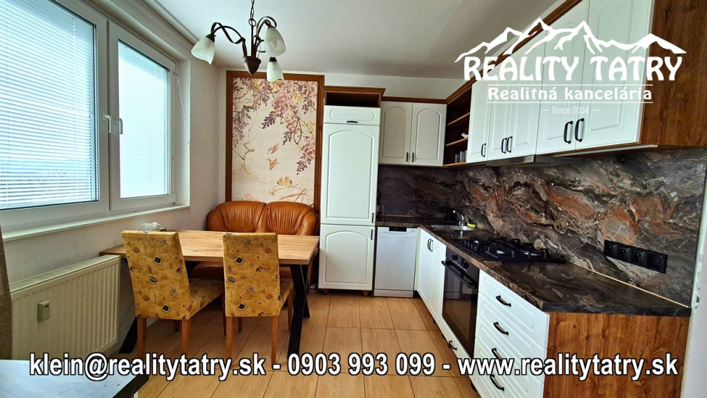 Byt 4 izbový s loggiou - Vysoké Tatry - Tatranská Štrba - Pekný výhľad, ODPORÚČAME !!!