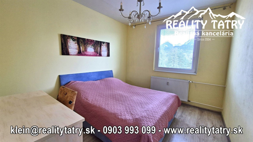 Byt 4 izbový s loggiou - Vysoké Tatry - Tatranská Štrba - Pekný výhľad, ODPORÚČAME !!!