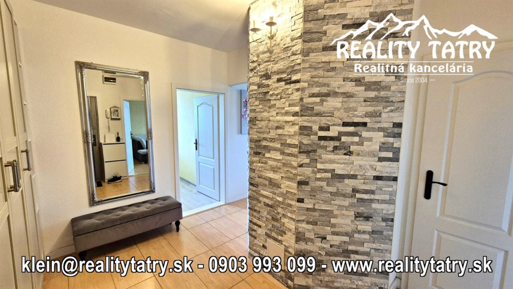Byt 4 izbový s loggiou - Vysoké Tatry - Tatranská Štrba - Pekný výhľad, ODPORÚČAME !!!